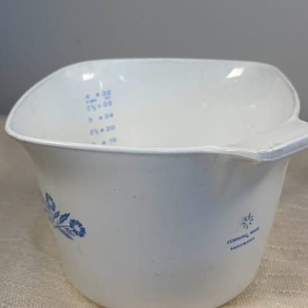 Vintage Corning Ware Blue Cornflower Saucemaker
